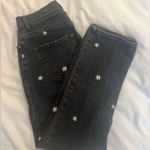 Black Daisy Jeans